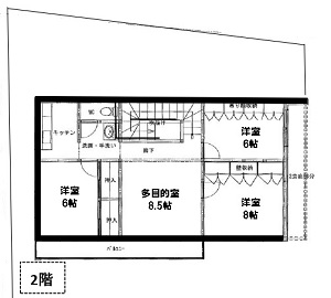 2階平面図